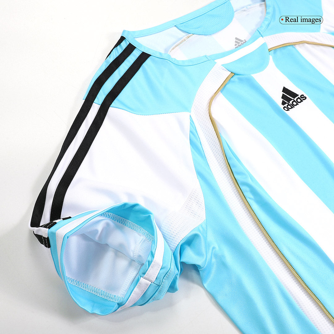 Camiseta retro de fútbol local de Argentina MESSI #19 2006
