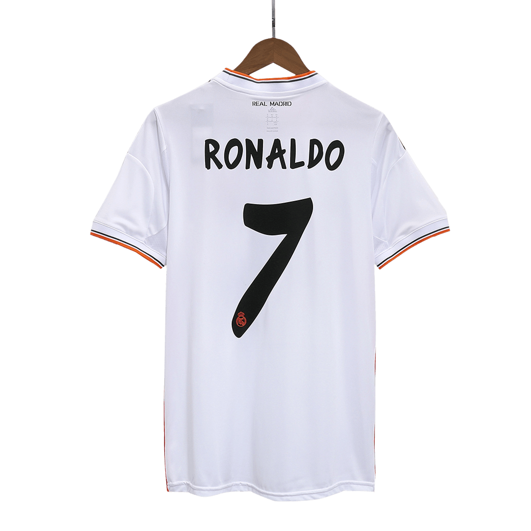 Camiseta de fútbol vintage del Real Madrid RONALDO #7 (local) 2013/14
