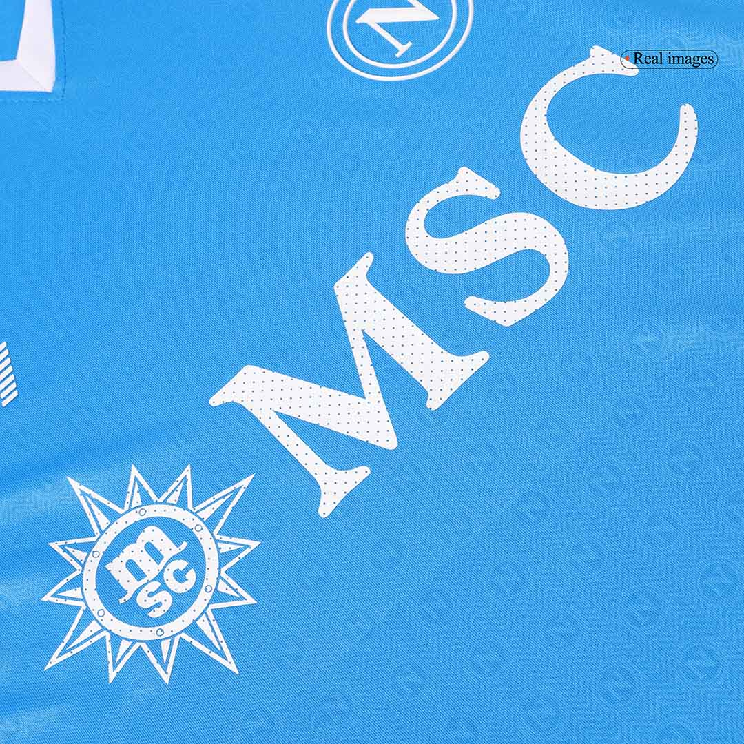 Camiseta de fútbol local auténtica de LUKAKU #11 del Napoli 2024/25