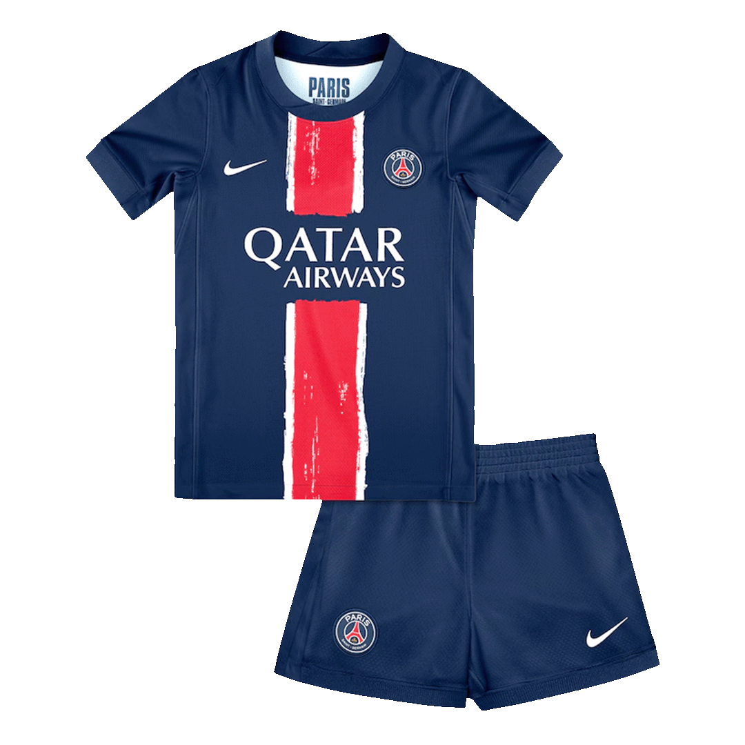 Kit de fútbol local del PSG para niños (Kit y pantalón corto) 2024/25