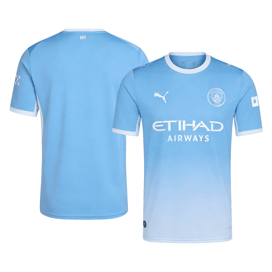 Camiseta de local del Manchester City, temporada 26/27, color azul
