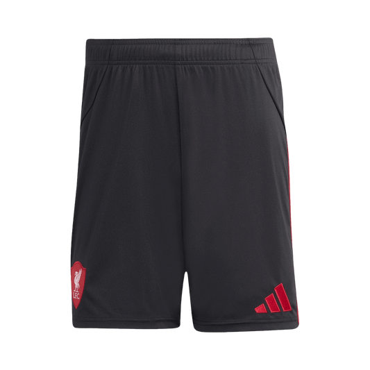 Pantalón corto de fútbol visitante del Liverpool 25/26 negro