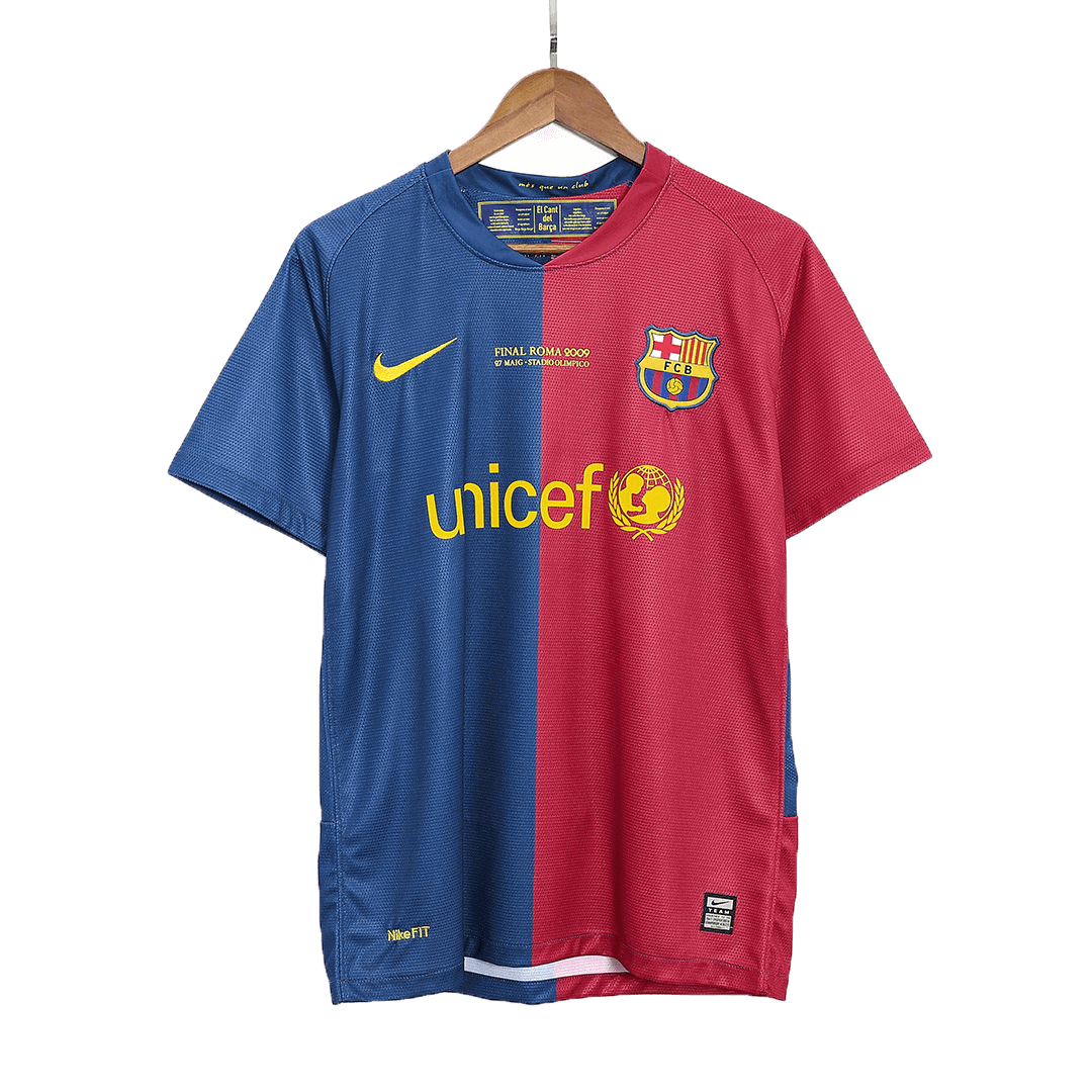 Camiseta retro de fútbol local del Barcelona MESSI #10 2008/09 - UCL