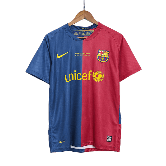 Camiseta retro de local del Barcelona 2008/09 - Final de la UCL