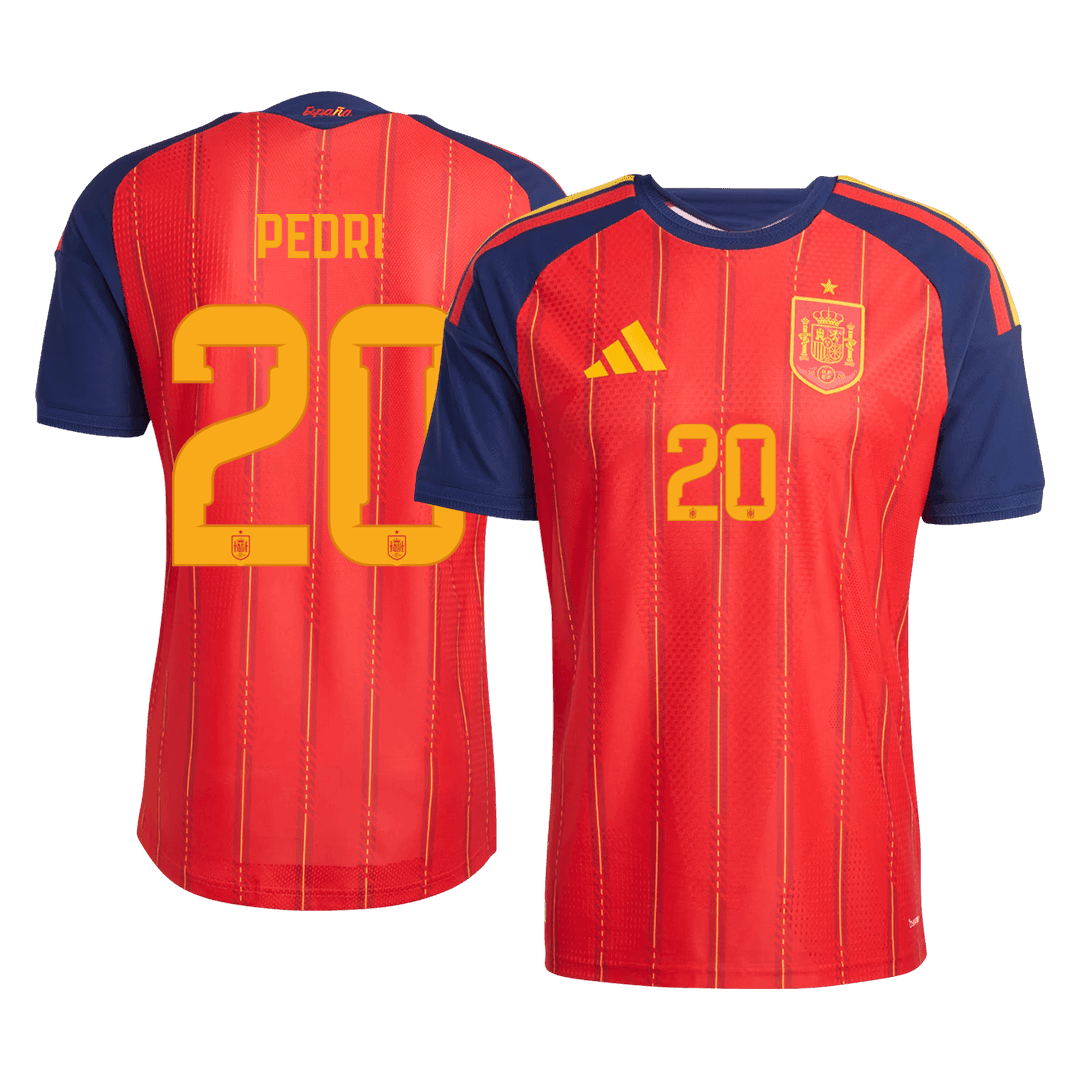 Auténtica camiseta de local de la selección española de fútbol de PEDRI #20, temporada 2026