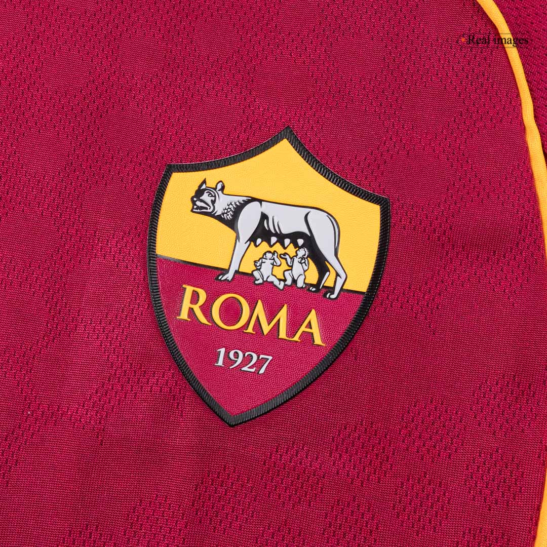 Camiseta de fútbol local auténtica de la Roma 2025/26