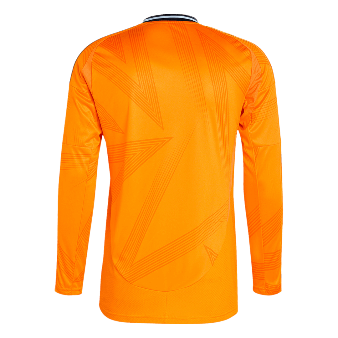 Camiseta de fútbol de manga larga de visitante del Real Madrid (talla grande)