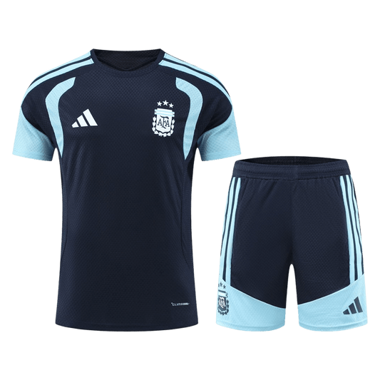 Equipación de fútbol de Argentina para la previa del partido (camiseta + pantalón corto) 2026
