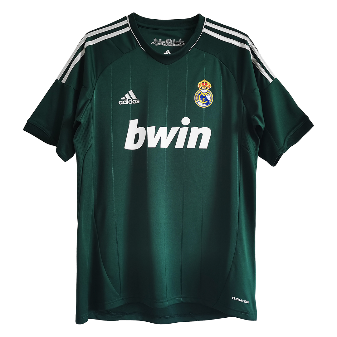 Camiseta de fútbol vintage del Real Madrid (tercera equipación) 2012/13