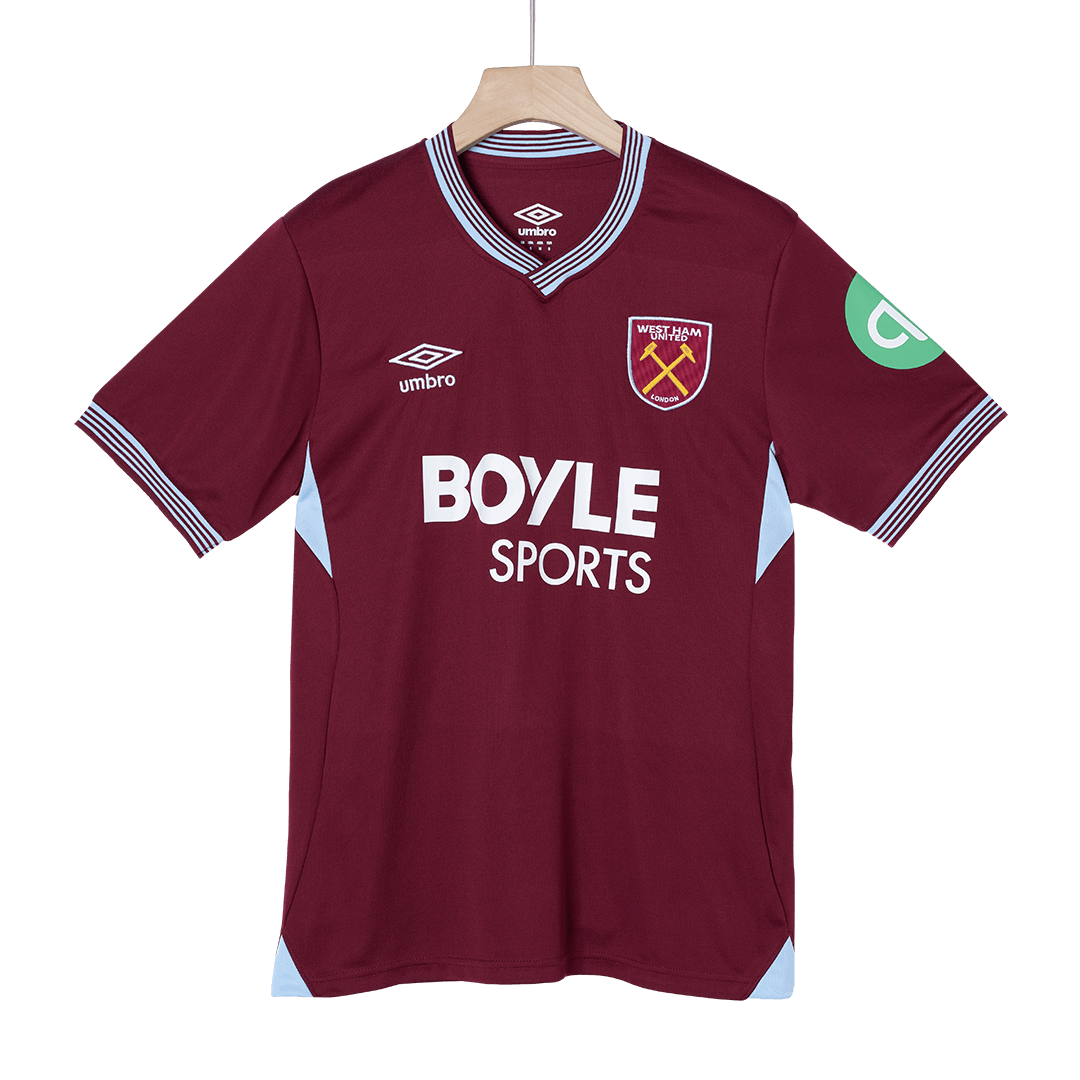 Camiseta de fútbol local del West Ham United 2025/26