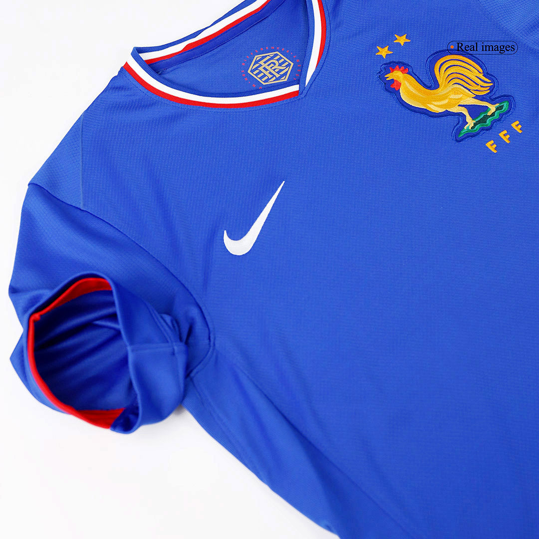 Camiseta de fútbol local de Francia para la Eurocopa 2024