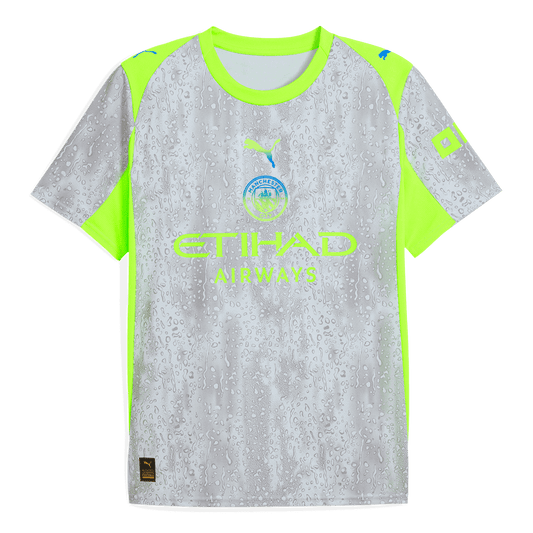 Camiseta de fútbol de visitante del Manchester City 2025/26