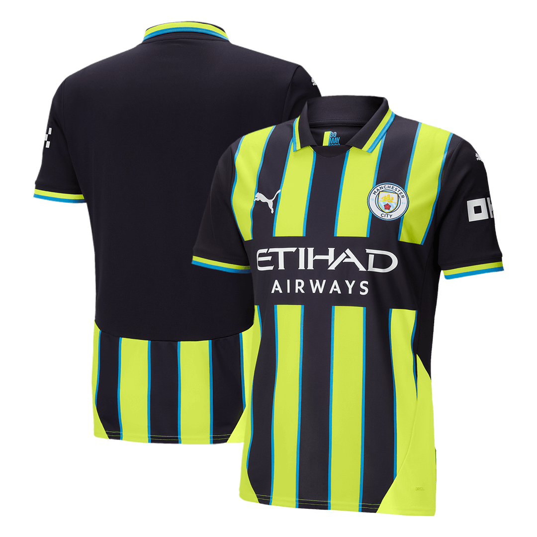 Camiseta de fútbol visitante del Manchester City 2024/25