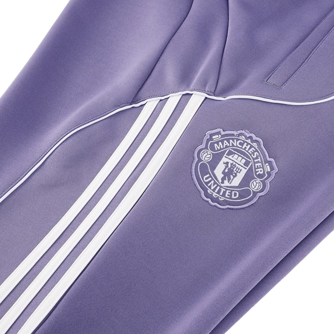 Kit de entrenamiento del Manchester United 25/26 (Chaqueta + Pantalones) Morado