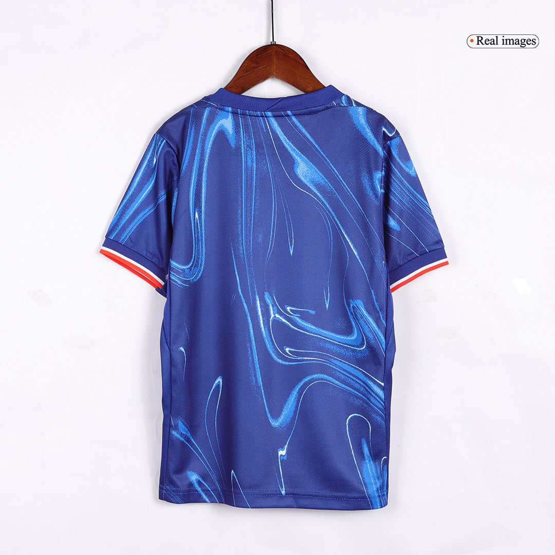 Kit de fútbol local del Chelsea para niños (camiseta y pantalón corto) 2024/25