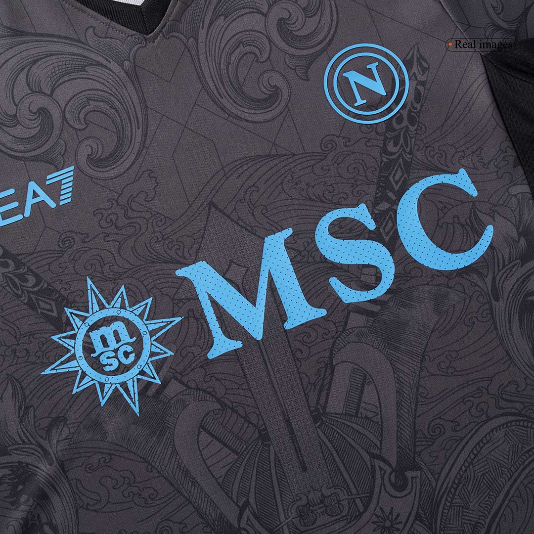 Camiseta de fútbol auténtica de visitante del Napoli 2024/25
