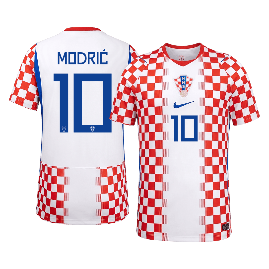 MODRIC #10 Camiseta de local de Croacia para el Mundial 2026 Roja y Blanca