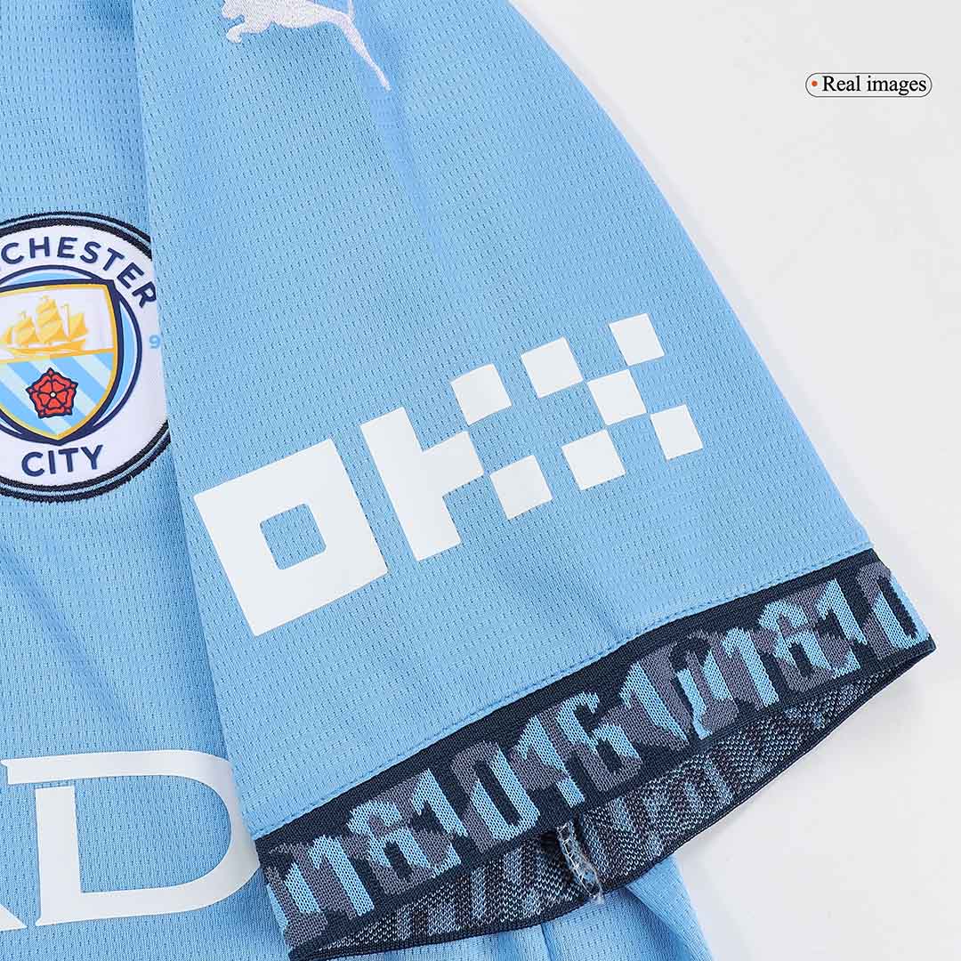 Camiseta de local del Manchester City RODRIGO #16 - UCL