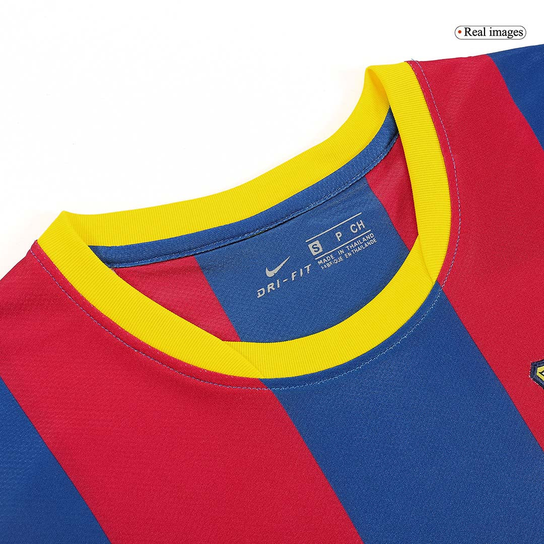 Camiseta retro de fútbol local del Barcelona MESSI #10 2010/11