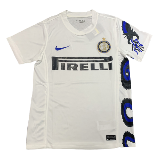 Camiseta retro de fútbol visitante del Inter de Milán 2010/11
