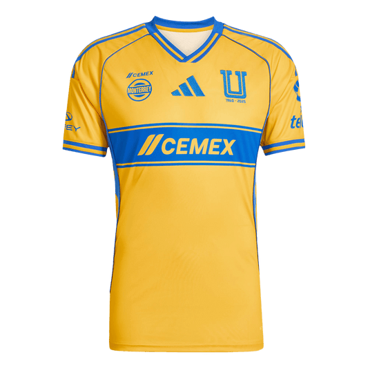 Camiseta de Futbol Tigres UANL Primera Equipación 25/26 Amarilla