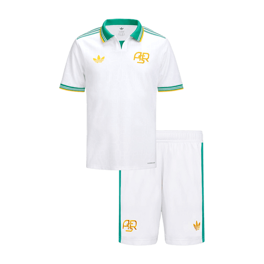 Kit de fútbol de visitante de la Roma para niños (Kit y pantalón corto) 2025/26
