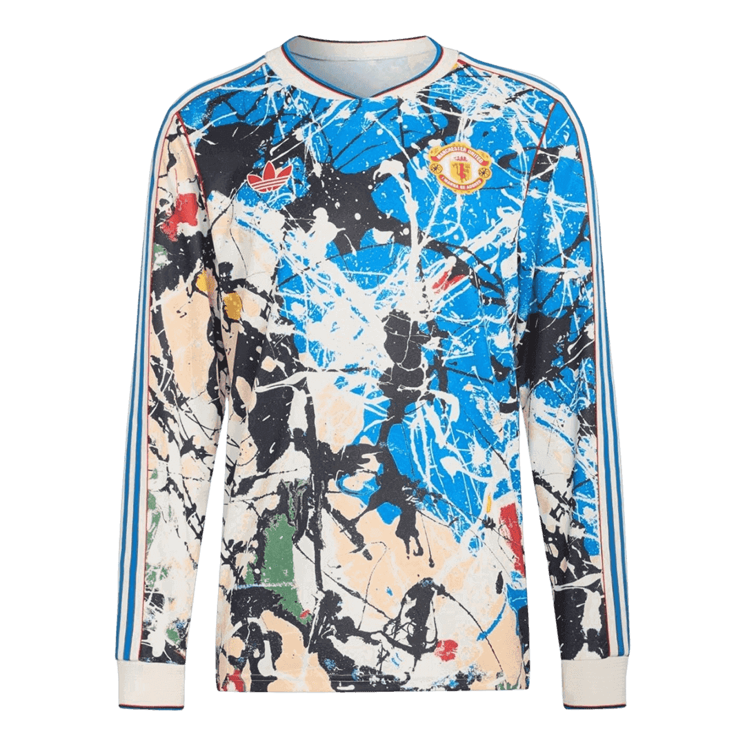 Camiseta de fútbol de manga larga del Manchester United 2025/26