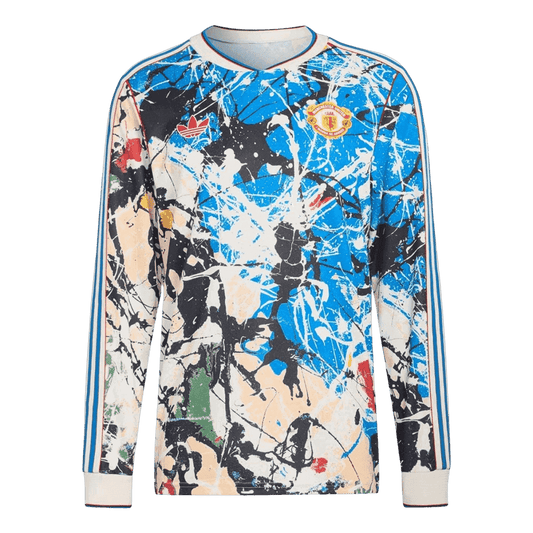 Camiseta de fútbol de manga larga del Manchester United 2025/26