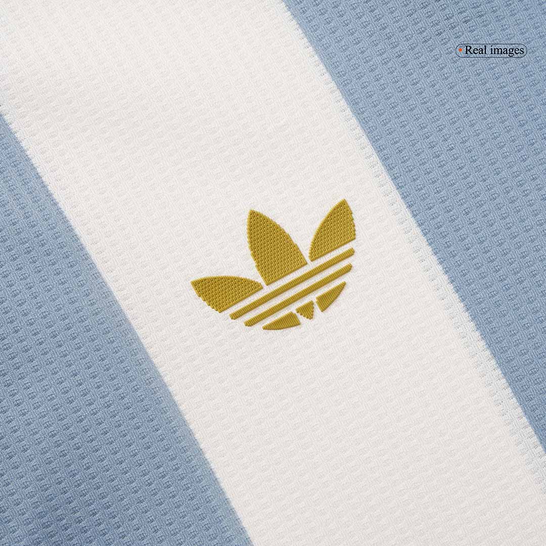 Kit de camiseta de fútbol de Argentina para niños (camiseta y pantalón corto) 2024 - 50.º aniversario