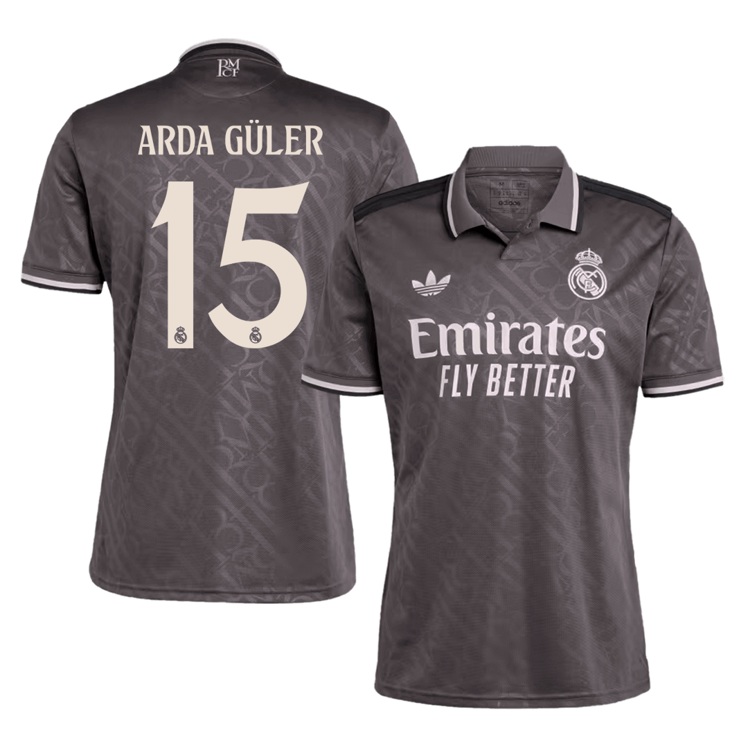 Real Madrid ARDA GÜLER #15 Tercera camiseta de fútbol - Super
