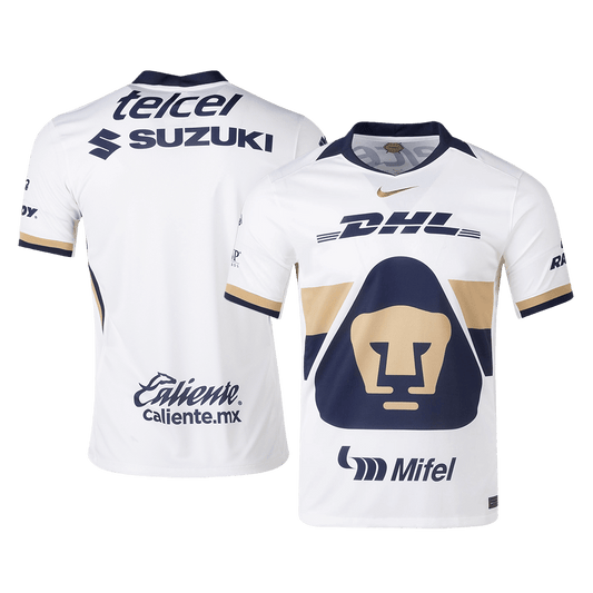 Camiseta de fútbol local Pumas UNAM 2025/26 Blanca