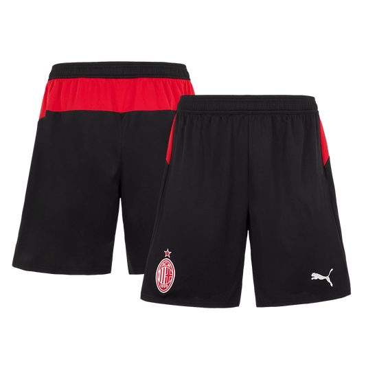 Pantalón corto de fútbol local del AC Milan 25/26 negro
