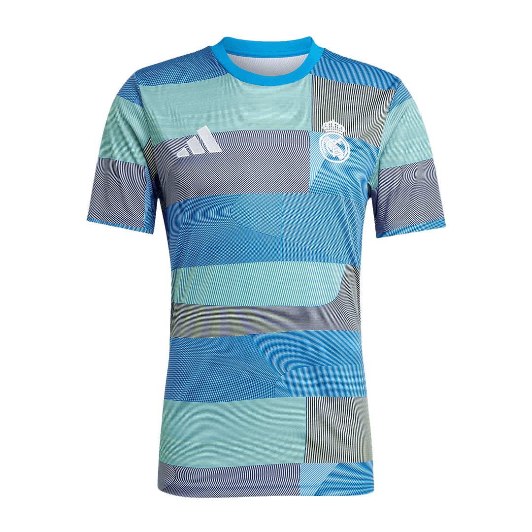 Camiseta de fútbol del Real Madrid prepartido 2025/26 (grande)