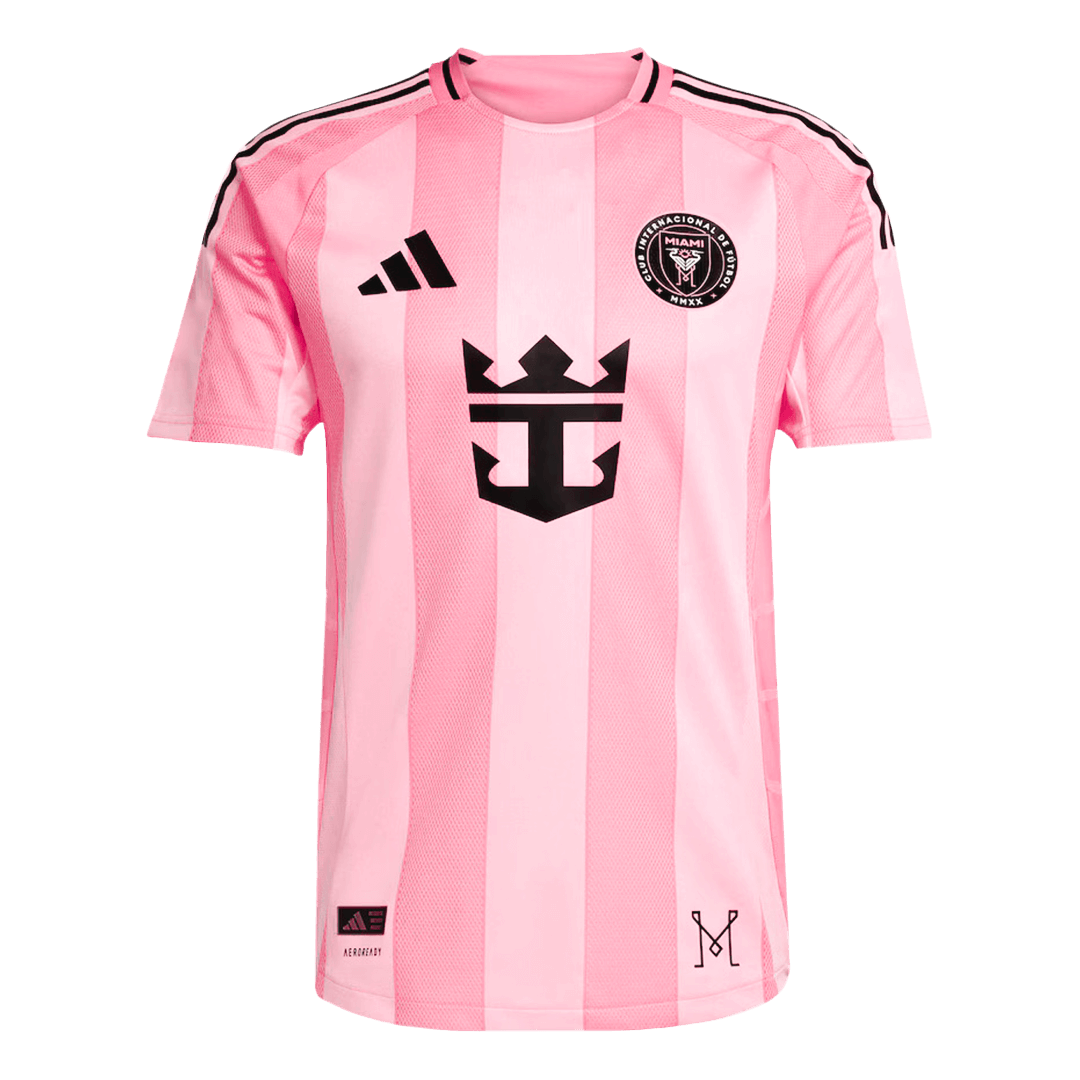 Camiseta de fútbol local auténtica del Inter Miami CF 2025, rosa