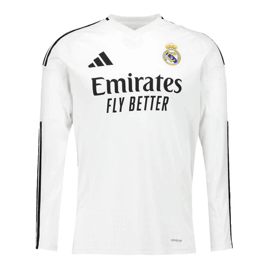 Camiseta de fútbol de manga larga de local del Real Madrid