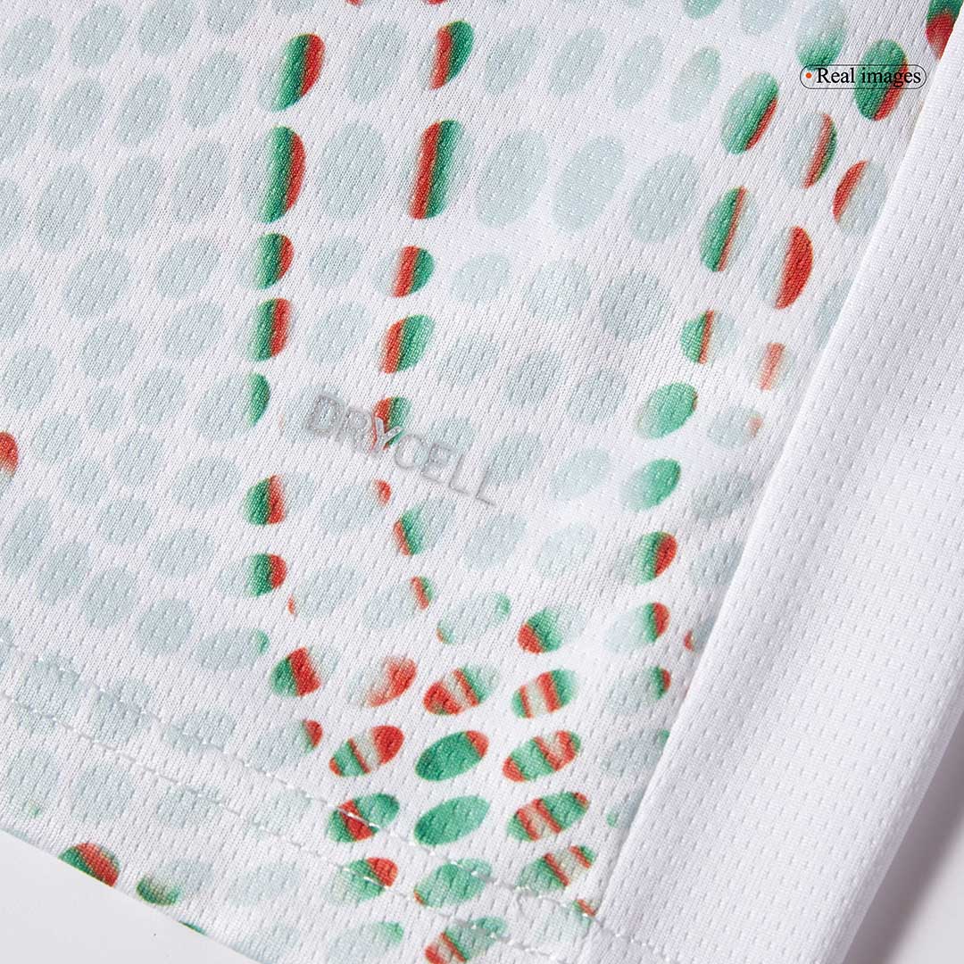 Camiseta de fútbol de manga larga visitante de Portugal RONALDO #7 2025, blanca