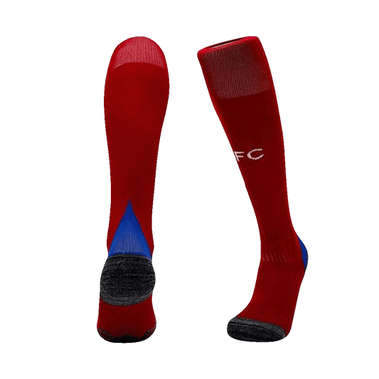 Kit de camiseta de fútbol local del Arsenal para niños (camiseta, pantalones cortos y calcetines)