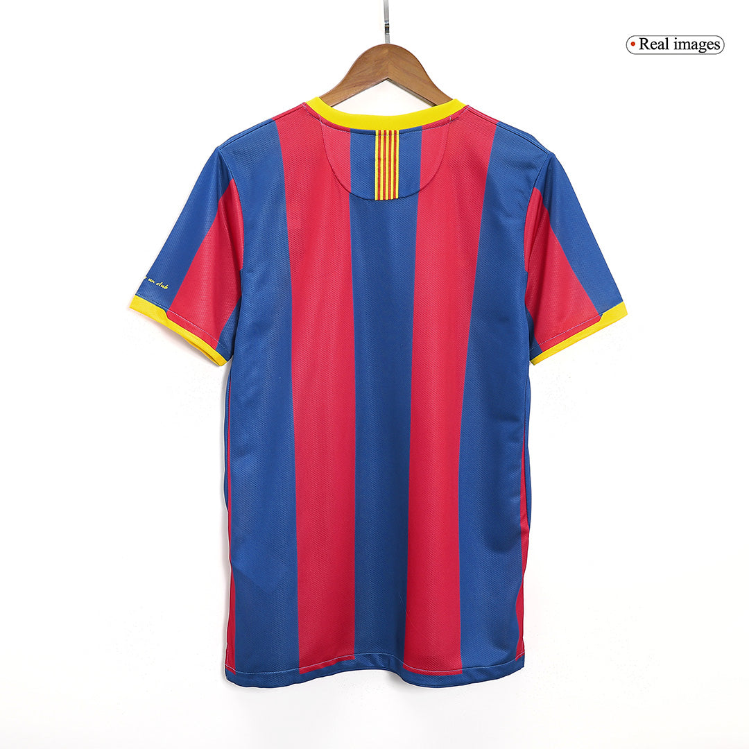 Camiseta de fútbol retro de local del Barcelona 2010/11