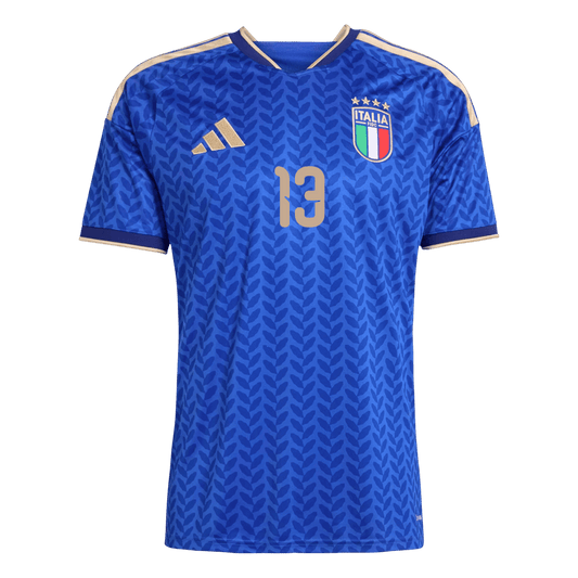 Camiseta de local de Italia para hombre, DARMIAN, número 13, Copa del Mundo 2026