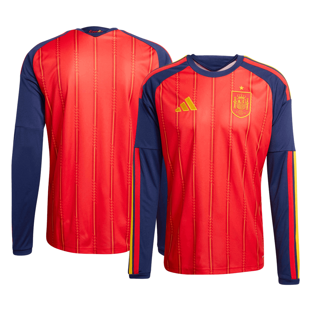Camiseta de fútbol de manga larga de España para la temporada 2026