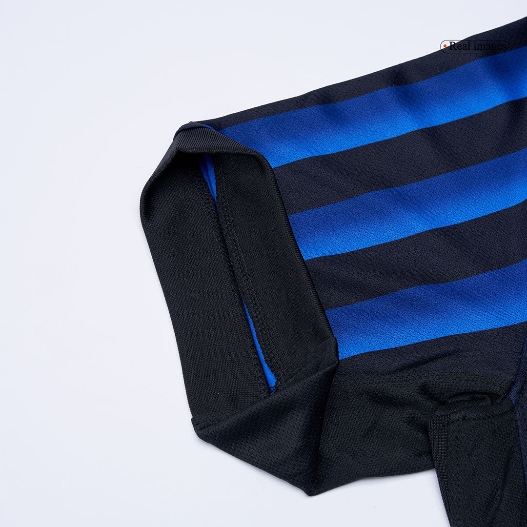 Kit de fútbol local del Inter de Milán (camiseta y pantalón corto) 2025/26 azul y negro