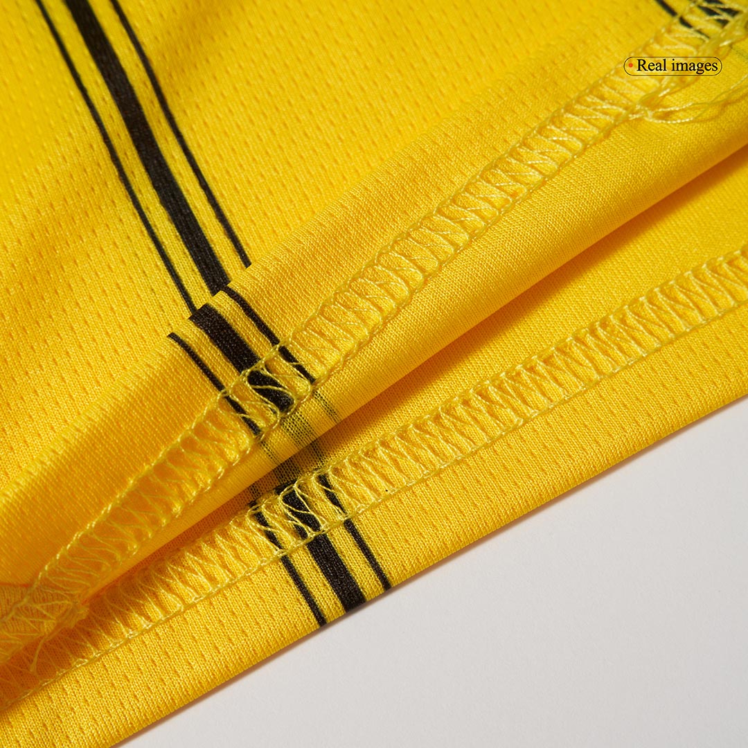 Kit de camiseta de fútbol local del Borussia Dortmund para niños (camiseta y pantalones cortos)