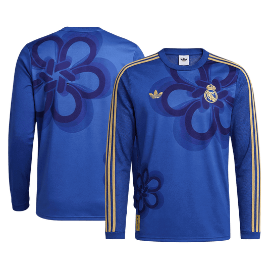 Camiseta de fútbol de manga larga del Real Madrid 2025/26