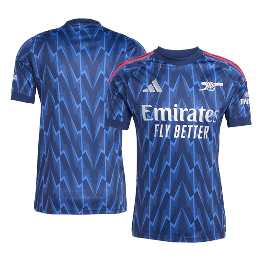 Camiseta de fútbol visitante del Arsenal 2025/26 azul