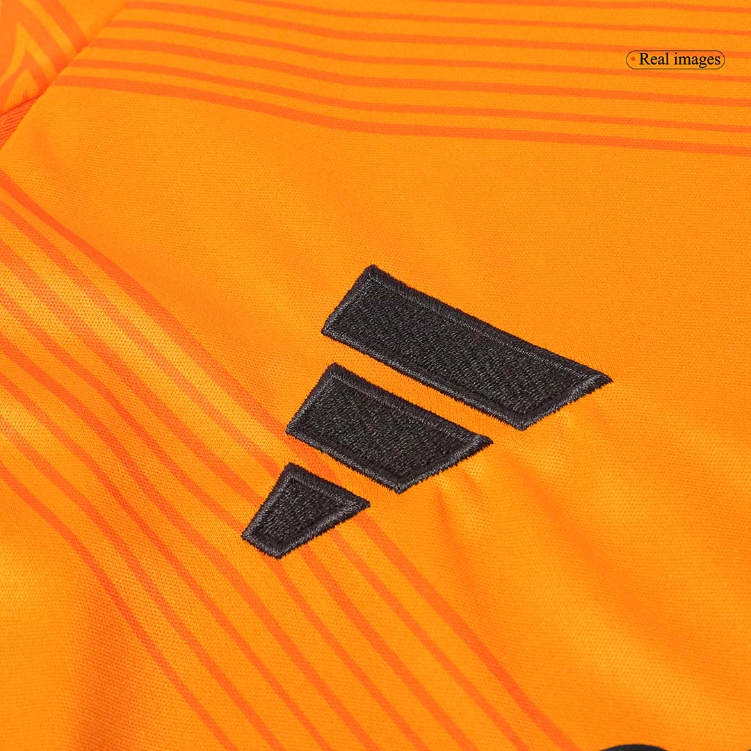 Camiseta de fútbol de manga larga de visitante del Real Madrid
