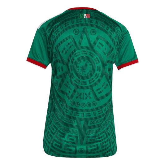 Camiseta de local de la selección femenina de México para el Mundial 2026