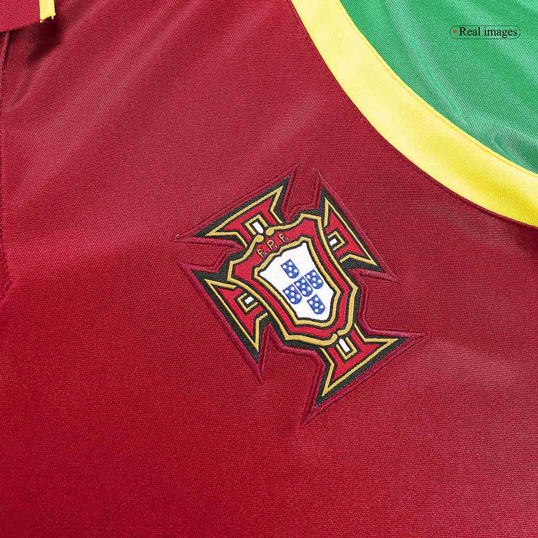 Camiseta retro de fútbol local de Portugal de 1999