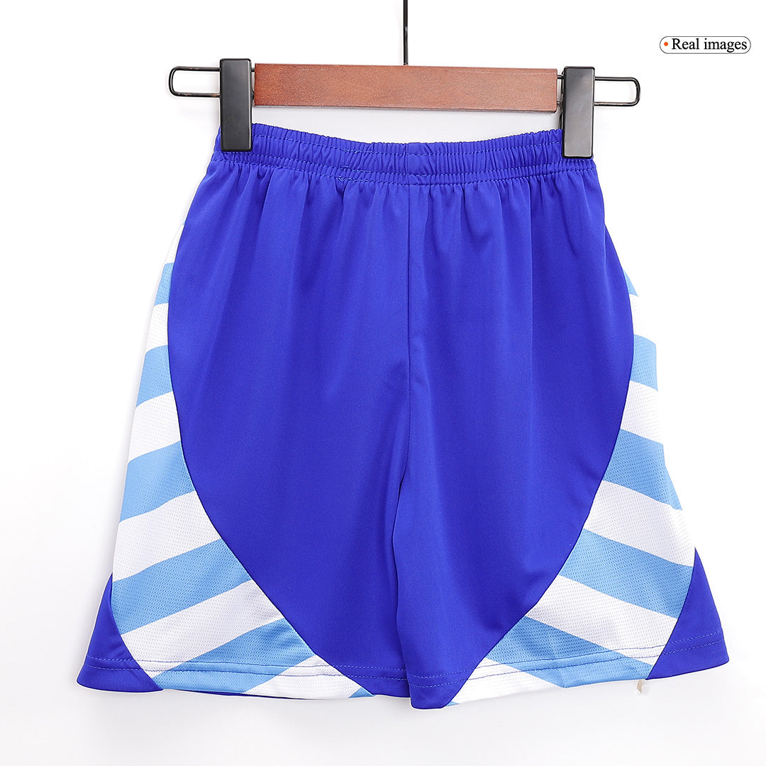 Kit de visitante de Argentina para niños (Kit y pantalón corto) Copa América 2024