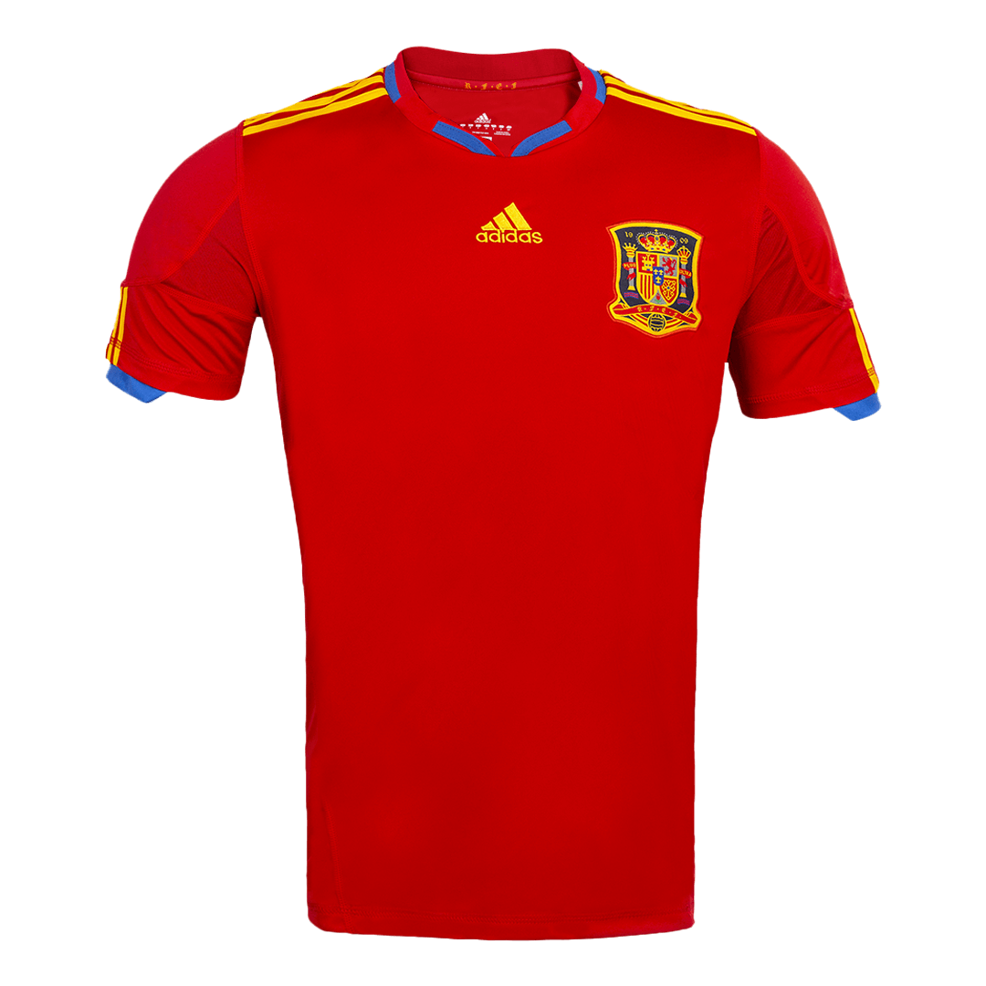 Camiseta retro de fútbol local de España 2010