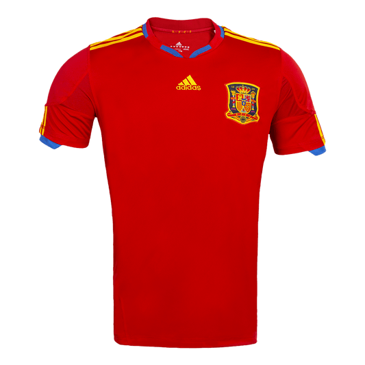 Camiseta retro de fútbol local de España 2010